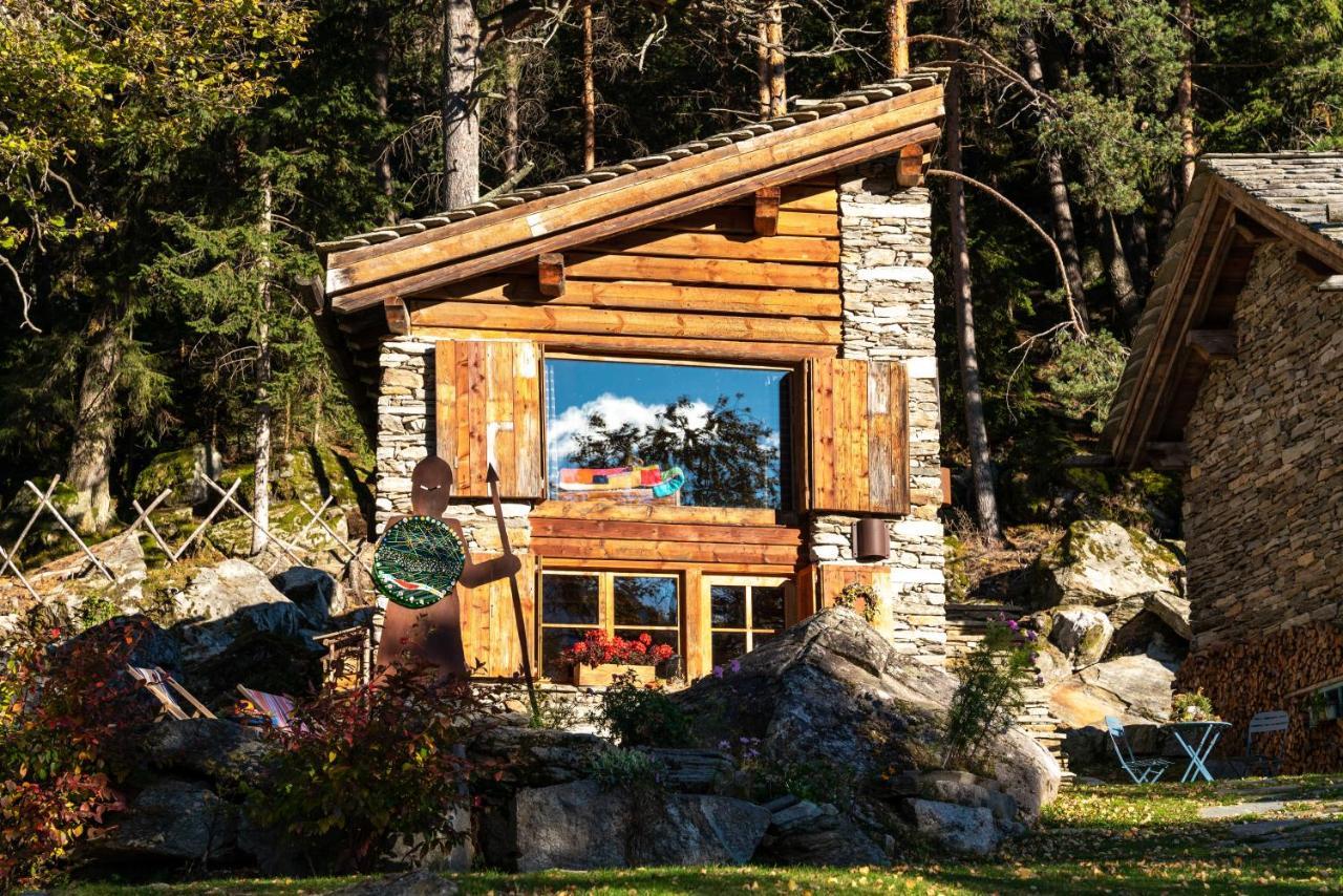 Resalbert Chalet Chiavenna Buitenkant foto