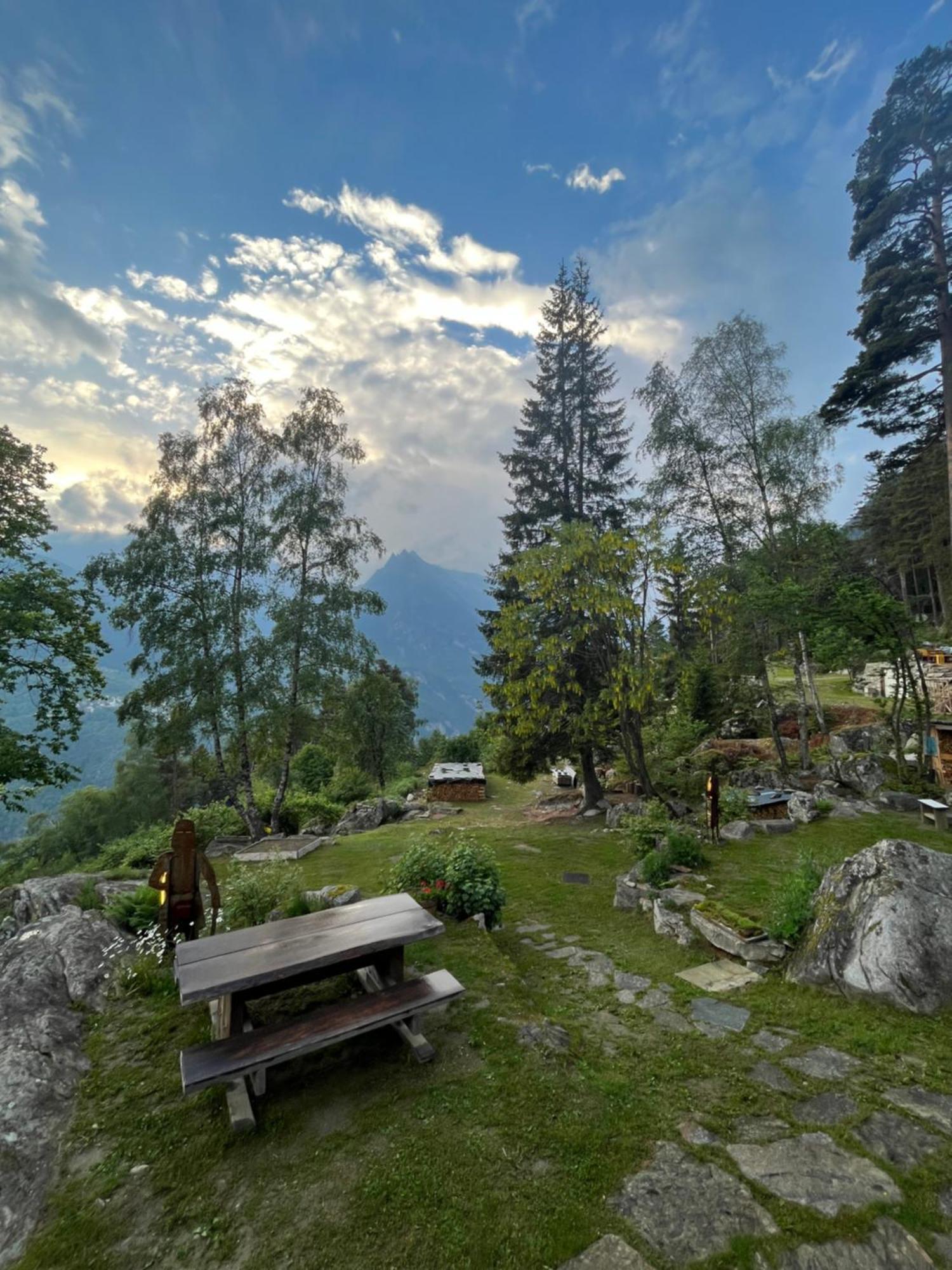 Resalbert Chalet Chiavenna Buitenkant foto