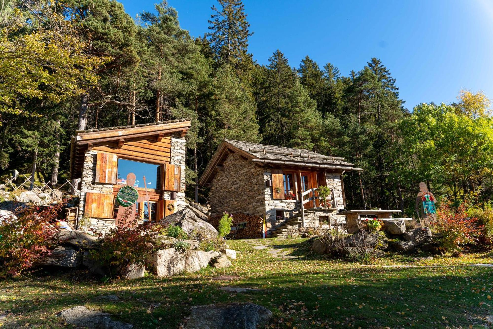 Resalbert Chalet Chiavenna Buitenkant foto